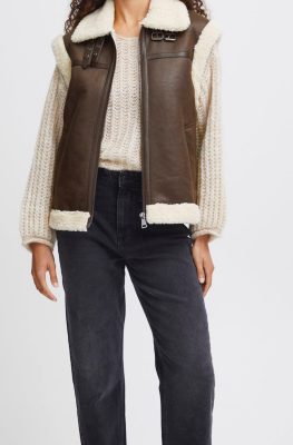 Veste sans manches femme BYASANNE WAISTCOAT B.young